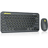 Комплект (клавиатура, мышь) беспроводной REAL-EL Kit-635W Black