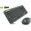 Комплект (клавиатура, мышь) беспроводной REAL-EL Kit-635W Black
