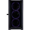 Корпус 1stPlayer T4-G-BK-4FS7 Black