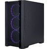 Корпус 1stPlayer T4-G-BK-4FS7 Black