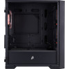 Корпус 1stPlayer T4-G-BK-4FS7 Black