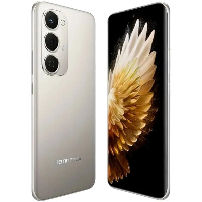Смартфон Tecno Spark 40 Pro+ (KM7) 8/256GB Moon Titanium (4894947096358)