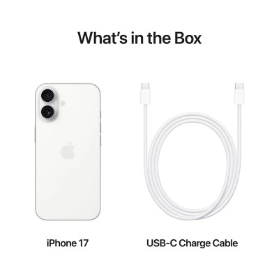 Смартфон Apple iPhone 17 256GB White (MG6K4AF/A)