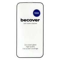 Защитное стекло BeCover для Apple iPhone 14 10D Black (711325)