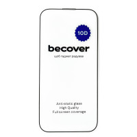 Защитное стекло BeCover для Apple iPhone 14 Pro 10D Black (711327)