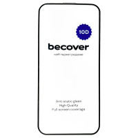 Защитное стекло BeCover для Apple iPhone 15 Pro Max 10D Black (711332)