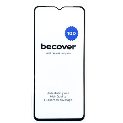 Защитное стекло BeCover для Honor X6a 10D Black (711333)