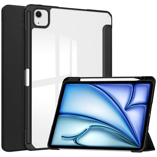 Чохол-книжка BeCover Soft Edge TPU з кріпленням Apple Pencil для Apple iPad Air 13