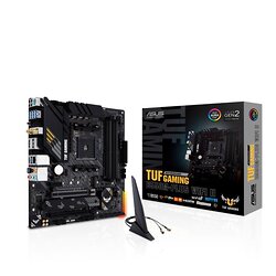 Материнcька плата ASUS TUF GAMING B550M-PLUS WIFI II sAM4 B550 4xDDR4 M.2 HDMI DP Wi-Fi BT mATX