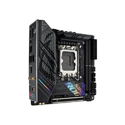 Материнcька плата ASUS ROG STRIX B760-I GAMING WIFI s1700 B760 2xDDR5 M.2 HDMI DP Wi-Fi BT mITX