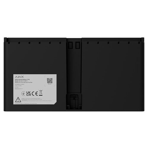 Акумулятор Ajax EN54 Internal Battery 72h black , для Ajax Fire Hub і Ajax Fire Rex, 72 год, EN54, чорний