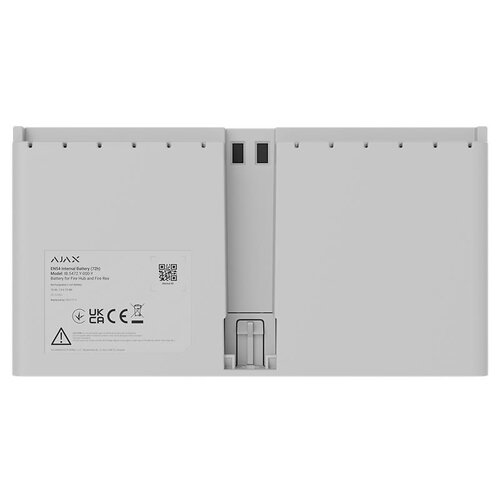 Акумулятор Ajax EN54 Internal Battery 72h white, для Ajax Fire Hub і Ajax Fire Rex, 72 год., EN54, білий