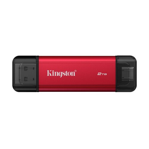 Портативний SSD Kingston 2TB USB 3.2 Gen 2 Dual USB-A R1050/W950MB/s