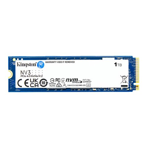 Накопичувач SSD Kingston M.2 1TB PCIe 4.0 NV3