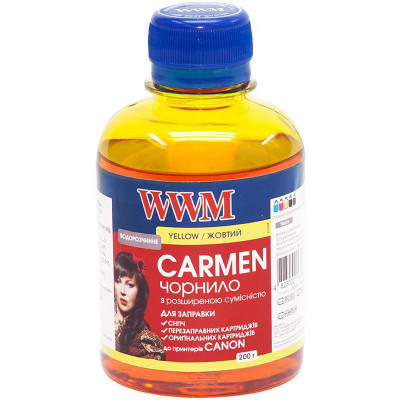 Чорнило WWM CANON Universal Carmen (Yellow) (CU/Y) 200г Чорнило WWM CANON Universal Carmen (Yellow) (CU/Y) 200г