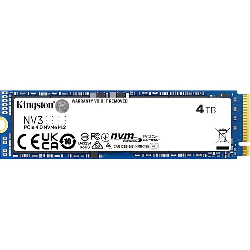 Накопичувач SSD Kingston M.2 4TB PCIe 4.0 NV3