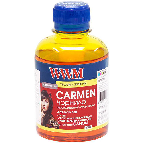 Чорнило WWM CANON Universal Carmen (Yellow) (CU/Y) 200г