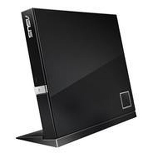 Привід оптичний портативний ASUS SBW-06D2X-U Blu-ray Combo burner M-DISC USB2.0 чорний Retail Box Slim