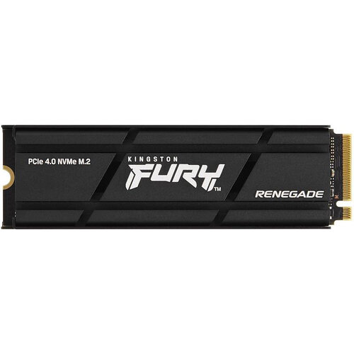 Накопичувач SSD Kingston M.2 4TB PCIe 4.0 FURY Renegade + радіатор