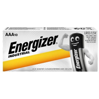 Батарейка Energizer Industrial AAA/LR03 10шт Батарейка Energizer Industrial AAA/LR03 10шт