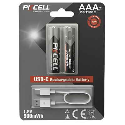Аккумулятор PKCELL Ni-MH AAA\/HR03 900 mAh BL 2шт