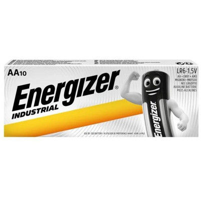 Батарейка Energizer Industrial AA/LR06 10шт Батарейка Energizer Industrial AA/LR06 10шт