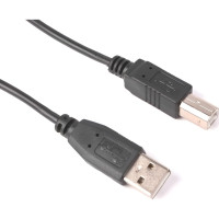 Кабель Maxxter USB - USB Type-B V 2.0 (M/M), 3 м, черный (U-AMBM-10)