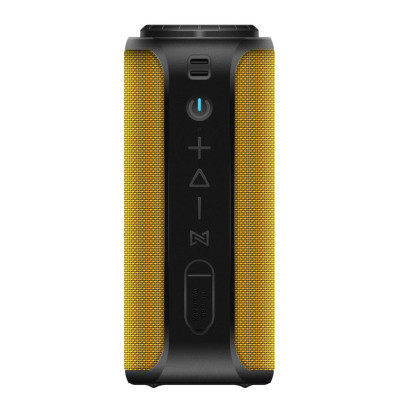 Акустична система 2E SoundXTube TWS MP3 Wireless Waterproof Yellow (2E-BSSXTWYW)