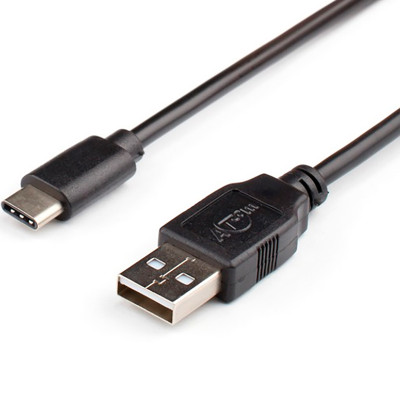 Кабель ATcom USB 2.0AM - Type-C, 0.8м