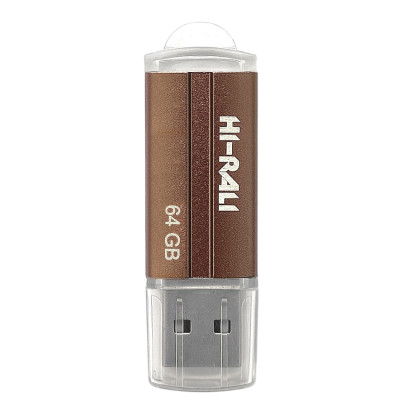 Флеш-накопитель USB 64GB Hi-Rali Corsair Series Bronze (HI-64GBCORBR)