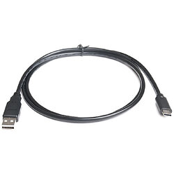 Кабель REAL-EL USB - USB Type-C V 2.0 (M/M), 1 м, черный (EL123500016)