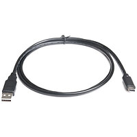 Кабель REAL-EL USB - USB Type-C V 2.0 (M/M), 1 м, чорний (EL123500016)