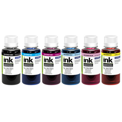 Комплект чернил ColorWay Epson L800\/810\/850 BK\/C\/LC\/LM\/M\/Y (ColorWay-EW810SET01) 6*100г