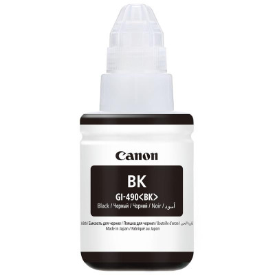 Чорнило Canon GI-490 Pixma G1400/G2400/G3400 (Black) (0663C001) 135мл