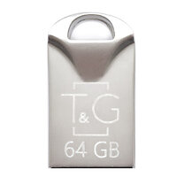 Флеш-накопитель USB 64GB T&G 106 Metal Series Silver (TG106-64G)