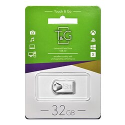 Флеш-накопитель USB 32GB T&G 106 Metal Series Silver (TG106-32G)
