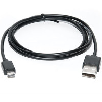 Кабель REAL-EL Pro USB - micro USB V 2.0 (M/M), 0.6 м, черный (EL123500021)