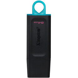 Флеш-накопичувач USB3.2 64GB Kingston DataTraveler Exodia Black/Teal (DTX/64GB)