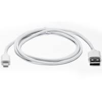 Кабель REAL-EL USB - Lightning (M/M), 1 м, білий (EL123500033)
