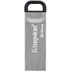 Флеш-накопитель USB3.2 64GB Kingston DataTraveler Kyson Silver/Black (DTKN/64GB)