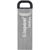 Флеш-накопитель USB3.2 128GB Kingston DataTraveler Kyson Silver/Black (DTKN/128GB)