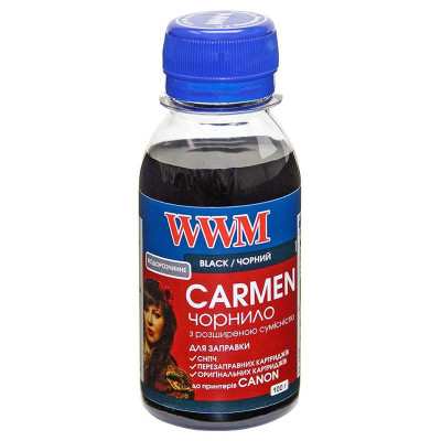Чорнило WWM Canon Universal Carmen Black (CU/B-2) 100г Чорнило WWM Canon Universal Carmen Black (CU/B-2) 100г