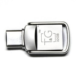 Флеш-накопитель USB3.0 32GB Type-C T&G 104 Metal Series Silver (TG104TC-32G3)