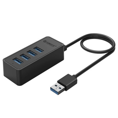USB-хаб Orico W5P-U3-100-BK-PR 4 порта Черный (CA911264)
