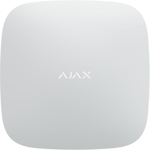 Інтелектуальна централь Ajax Hub, gsm, ethernet, jeweller, бездротова, білий