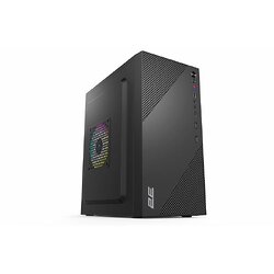 Корпус 2E TeamX TMX04 з БЖ 2E ATX400W, 2xUSB2.0, 1x80мм, VGA 220мм, mATX, чорний