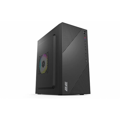 Корпус 2E TeamX TMX04 з БЖ 2E ATX400W, 2xUSB2.0, 1x80мм, VGA 220мм, mATX, чорний