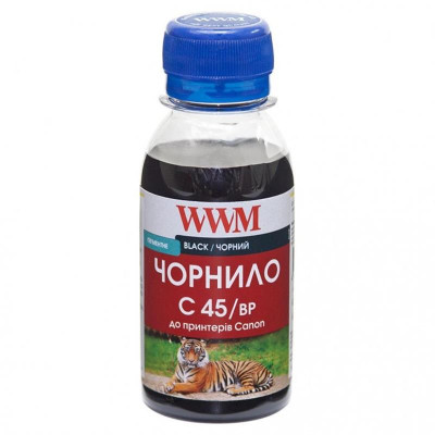 Чорнило WWM Canon PG-440/PG-445/PGI-450Bk (Black Pigment) (C45/BP-2) 100г Чорнило WWM Canon PG-440/PG-445/PGI-450Bk (Black Pigment) (C45/BP-2) 100г