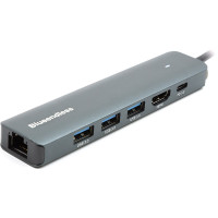 USB-хаб Blueendless USB Type-C 6-в-1 (CA913909) USB-хаб Blueendless USB Type-C 6-в-1 (CA913909)