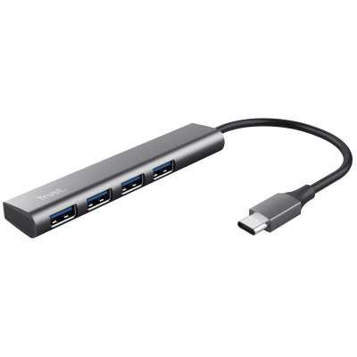 USB-хаб Trust Halyx USB Type-C 4-в-1 (24948)